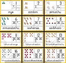 Isixhosa Numbers Resource Classroom Afrikaans Language Grade R Worksheets