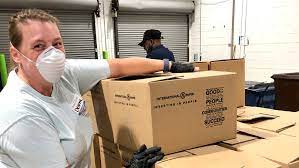 Local Paper Mills Donate Boxes To Food Bank To Help Feed Families Wcti