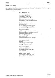 Kedinginan yang dibawa mampu meredakan api kemarahan. Laman Bahasa Melayu Spm Ulasan Dan Perbincangan Soalan 2 D Pemahaman Petikan Puisi