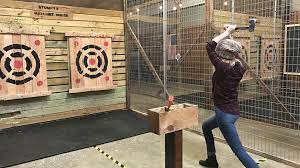 Hatchet Throwing Why The Internet Is Buzzing Over The Latest Trend Throwing Axe Hatchet Target Throws