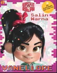 Buku Salin Warna Wreck-it Ralph : Vanellope