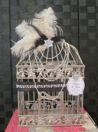 Bird Cage For Wedding Cards Great Gatsby Bird Cage Arrangement For Wedding Great Gatsby Wedding Gatsby Theme 1920s Wedding Gatsby Wedding Theme Great Gatsby Wedding Wedding Card Holder