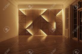 After working out the design on paper and determining all of the measurements, i cut i am thrilled with the outcome. Abstract 3d Concept Geometric Wood Wall Interior And Decor Stock Photo Picture And Royalty Free Image Image 138044669