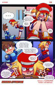 Mega Man XXX: Tron y Roll dando placer - Vercomicsporno