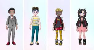 Pokemon sun haircuts male : Pokemon Sword And Shield Dlc Customization Options Revealed