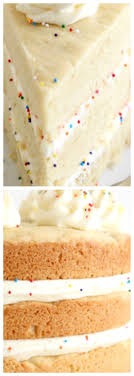 Sugar Cookie Layer Cake Layers Of Giant Sugar Cookies And Vanilla Buttercream Frosting Make A Fun Dessert Sugar Cookie Cakes Desserts Cookie Cake Recipe