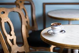 Add style to your home, with pieces that add to your decor while providing hidden storage. Old Fashioned Coffee Shop By Helen Yin