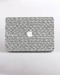 Blanc Ecran Retina De Triangles Macbook Pro 15 De La Caisse B Stock Veuillez Noter Que Cette Peur Est A Un Couverture Macbook Autocollant Macbook Macbook Air