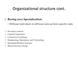 Boeing Organizational Structure