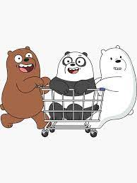 We Bare Bears Sticker By Plushism In 2021 Ice Bear We Bare Bears We Bare Bears Wallpapers Bear Wallpaper