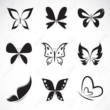 Black And White Butterfly Drawing Images Geometric Butterfly Silhouette Google Search Tiny Butterfly Tattoo Black Butterfly Tattoo White Butterfly Tattoo