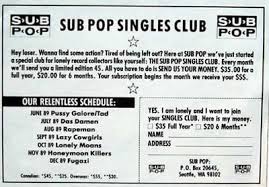 I Am Fuel You Are Friends Sub Pop Singles Club A