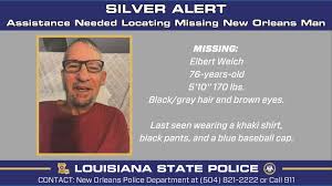 New Orleans man with medical condition missing; statewide alert issued to find him