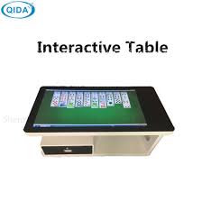 I got inspiration to create this coffee table from crt4041's music visualiser table. China 43 Interactive Touch Screen Table Lcd Display Coffee Table With Android Or Windows China Interactive Table And Touch Table Price