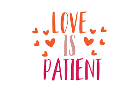 Quote Love Is Patient Retro Future