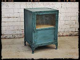 Holy Funk Industrial Bedside Locker Blue 199 00 Http Www Holyfunk Com Au Furniture Industrial Furniture Vintage Industrial Furniture Industrial Bedside