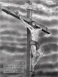 4.7 out of 5 stars. Jesus On The Cross Drawing By James Schultz