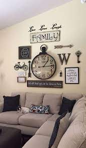 In modern homes with integrated living and dining room, it becomes quite challenging to decorate the two different rooms in a cohesive manner to build the aura of the room.flowing with the flow of the grey, decoration of the wall follows the contemporary style of the room. 11 Adorable Wall Decorations To Fill Your Blank Space Wall Godiygo Com Farmhouse Wall Decor Rustic Wall Decor Room Wall Decor