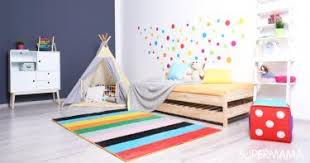 بالصور أشكال سجاد لغرف الأطفال سوبر ماما