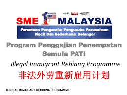 During the deportation process, the illegal immigrant could be invited to apply for a legal immigration permit. A Sme 1 Malaysia Biro 1