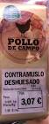 Contramuslo Deshuesado De Pollo De Campo
