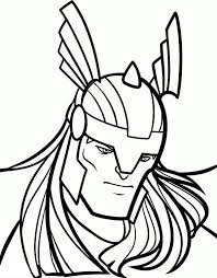 Select from 35915 printable crafts of cartoons, nature, animals, bible and many more. Thor Face Coloring Pages Google Search