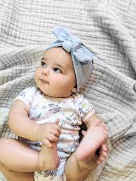 Carolina Blue Textured Top Knot Headband Etsy Top Knot Headbands Knotted Baby Headband Top Knot Baby Headband
