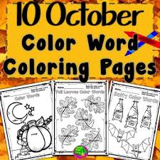 Printable alligator coloring pages for kids. October Coloring Pages Worksheets Teaching Resources Tpt