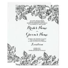 Modern Black White Elegant Floral Wedding Card Weddinginvitations Wedding Invitations Wedding Cards Wedding Invitation Cards Floral Wedding Invitations