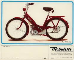 Mofa Mobylette Moby M1 Reklame 1969 Motorrad Mofa Autos