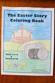 These coloring pages are great ways to teach kids what it means to follow jesus. Religious Easter Coloring Pages Mary Martha Mama