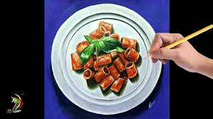 Free download 65 best quality fast food drawing at getdrawings. Hyper Realistic Drawing Drawing Pasta How To Draw Realistic Pasta Realistic Drawings 3d Drawings Drawings