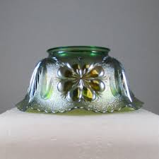 With a wide selection and variety of styles to choose from and we. Antique Imperial Green Mayflower 474 C Carnival Glass Gas Lamp Shade Carnival Glass
