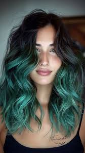 25 Green Ombre Hair Ideas That Embrace Your Unique Style in 2024