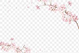 Download Premium Vector Of Pink Floral Frame Card Vector 894172 In 2020 Cherry Blossom Flowers Flower Branch Blossom Flower