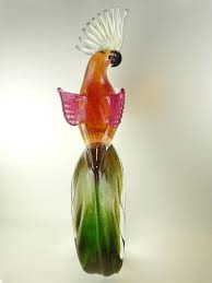 Check spelling or type a new query. Vintage Murano Glass Bird Parrot Mccaw Cockatoo Formia Italy Figurine On Popscreen