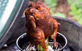 Big Green Egg Beer Can Chicken