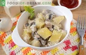 Maybe you would like to learn more about one of these? Patate Con Funghi Al Forno Con Panna Acida Un Piatto Aromatico E Nutriente Autore Passo Dopo Passo Ricetta Foto Di Patate Al Forno Con Funghi