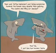 Evil eye tattoos are often blue, for this reason. Do People Get I Love Shark Tattoos Comedycemetery