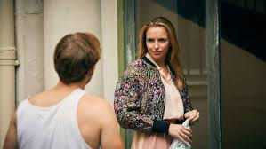 — jodie comer where do we meet villanelle at the start of season three? Floral Bomber Jacket Worn By Villanelle Jodie Comer In Killing Eve S01e02 Spotern