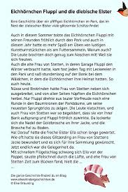 Eichhornchen Fluppi Und Die Diebische Elster Elkes Kindergeschichten Geschichten Fur Kinder Kindergeschichten Geschichte