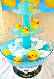 Baby Bath Punch Made This For My Grandson S Baby Shower It Was The Cutest Thing Ever And The P Baby Shower Duck Baby Shower Drinks Rubber Ducky Baby Shower