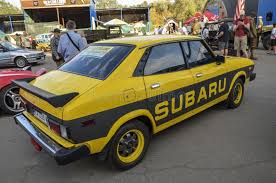 Image result for Herald Yellow 1975 Subaru