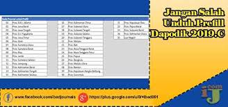 Penambahan metode penarikan data pada api web service di. Jangan Salah Unduh Prefill Dapodik 2019 C Ij Com