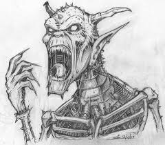 Scary Monster Scary Monster Drawing Scary Monsters Monster Drawing