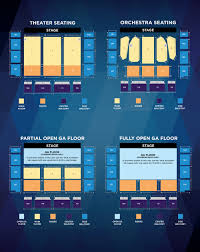 Seating Map Redding Civic