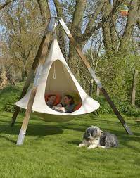 Kids hammocks & hanging chairs for sale. Ufo Form Tipi Baum Hangende Silkworm Cocoon Schaukel Stuhl Fur Kinder Erwachsene Indo Ebay