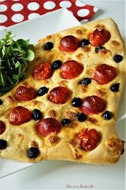 Foccacia Tomates Cerise Mozzarella 4 Alimentation Tomates Cerises Tomates