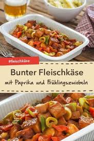 Bunter Fleischkase Kinderleicht Zubereitet Mit Paprikaschoten Und Fruhlingszwiebeln Lecker Oktoberfest Fleischkase Leberkase Rezept Lecker Kochen Rezepte