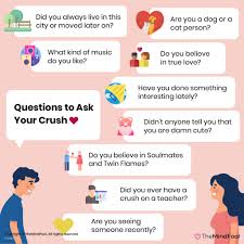 March 1, 2019 by tori glaude. 500 Questions To Ask Your Crush To See If They Are Right Match For You